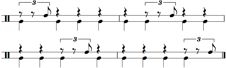 Triplet Note Grid Language Of Music